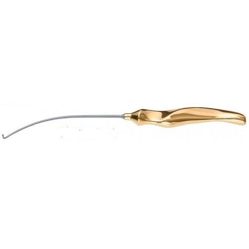  Daniel Endoscopic Forehead Nerve Hook  Curved Right  23.5 cm 