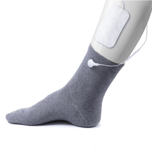 TensCare Feet Pain-Relieving Electrode Sock Large 