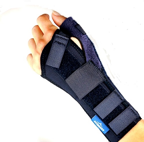 Thumb and Wrist Brace Right Hand Large