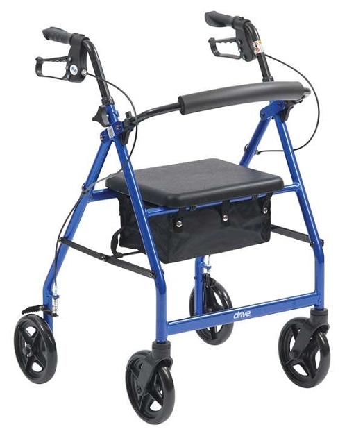Stylish and Luxurious Aluminium Lightweight Rollator