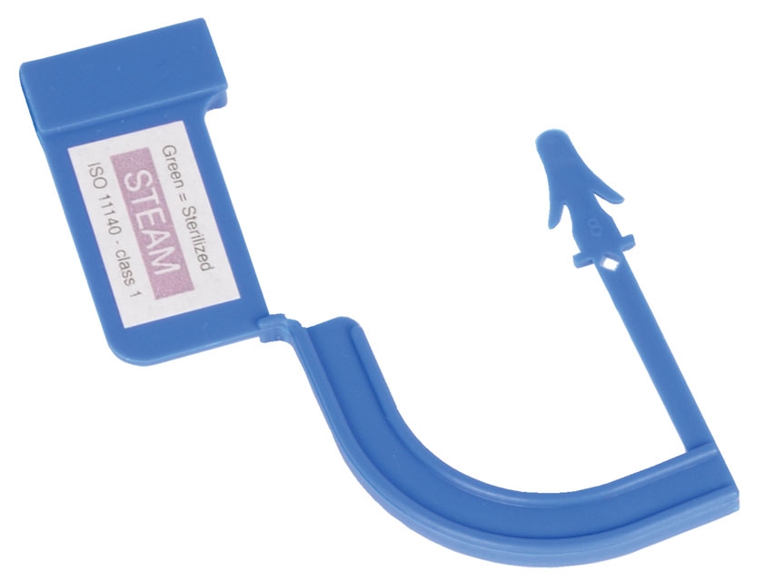 Plastic security seal with steam indicator  box of 100