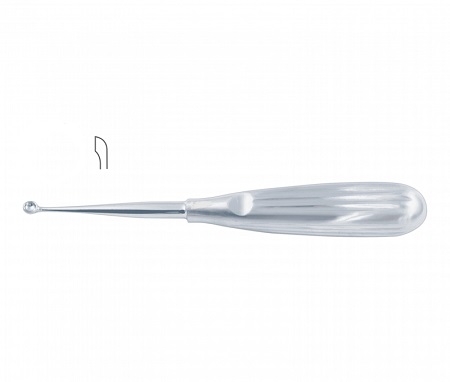 BRUNS Bone Spoon Length 23 cm Scoop Size 2mm