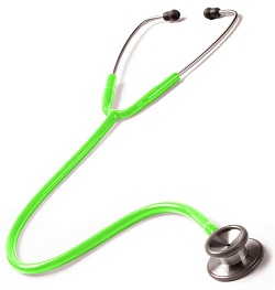 Clinical Iâ„¢ Stethoscope Neon Green