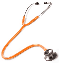 Clinical Iâ„¢ Stethoscope Neon Orange