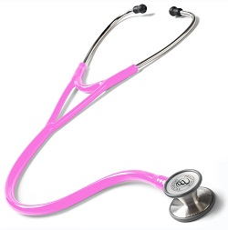 Clinical Cardiology Stethoscope Pink