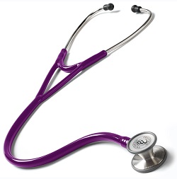 Clinical Cardiology Stethoscope Purple