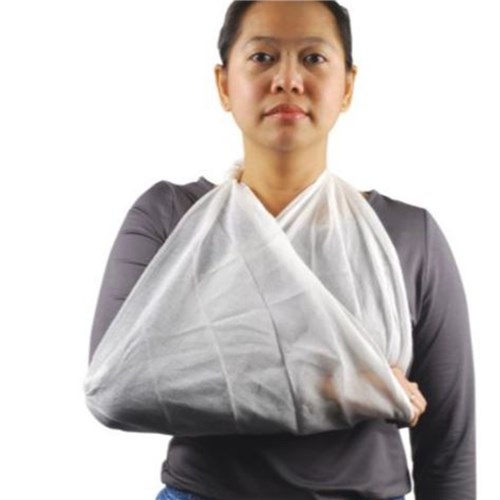 Non Woven Triangular Bandage Pack 10 White