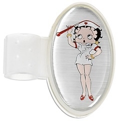  Betty Boop Single Sided Stethoscope ID Tag