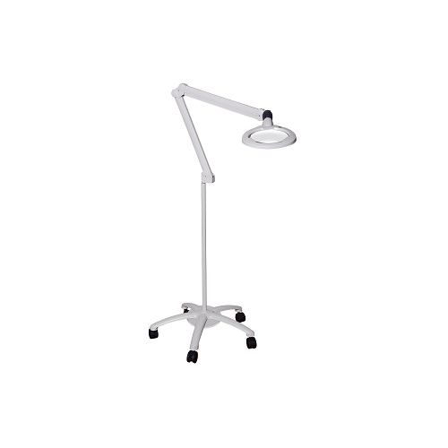Luxo Circus Illuminated Magnifier 3.5d With  Trolley Stand 