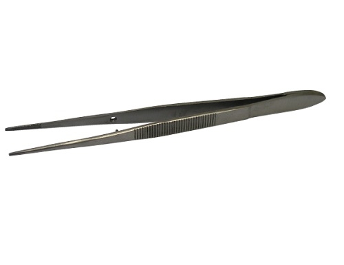 GRAEFE Iris Forceps 1:2 Teeth 0.5mm Straight 7 cm