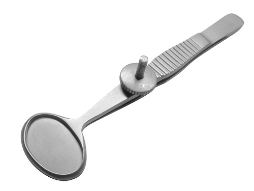 DESMARRES Chalazion Forceps With Screw fig 1 9 cm