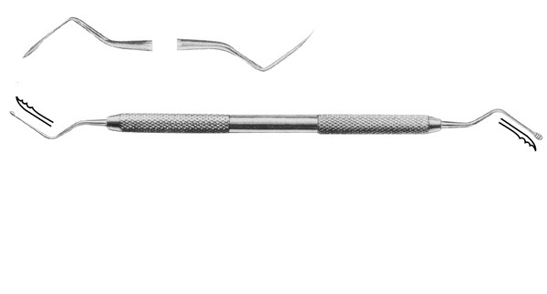  Periodontal Instrument Crane-Kaplan  Scaler