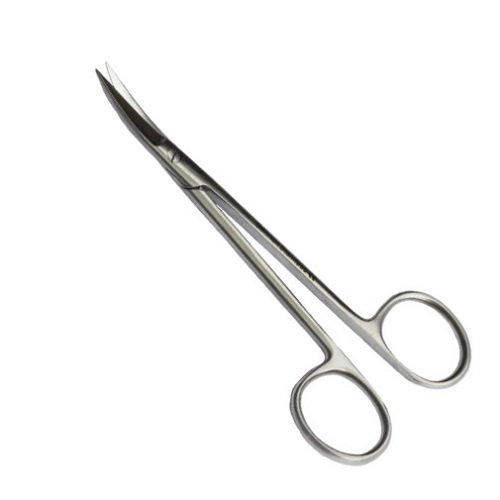 QUINBY  Gum Scissors Curved 12.5cm 5 inches