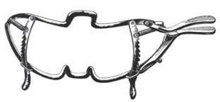 WHITE HEAD Mouth Gag  13cm 5 inches