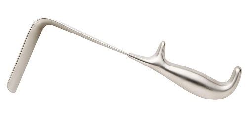 DOYEN Vaginal Retractor Medium  Concave 45 x 115 mm