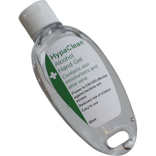 HypaClean Alcohol Hand Gel, 50ml 1 unit