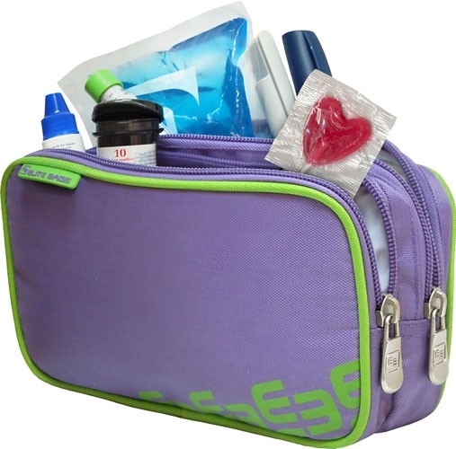   DIAS Diabetics Kit Bag in  Purple  