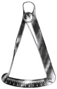 Crown Slitter Caliperfor metal