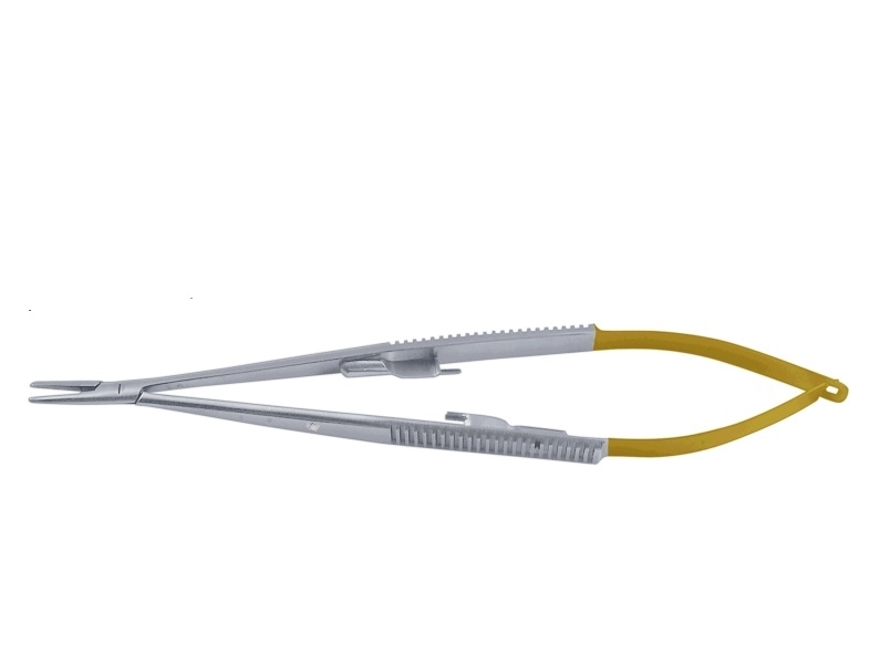 Jacobson Micro Needle Holder Straight - With Lock 21.5 cm