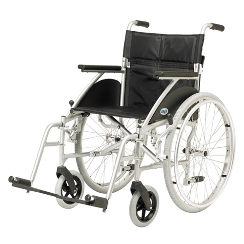 Aluminium Transit Wheelchair For Indoor and Outdoors