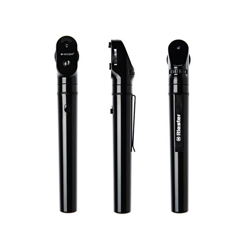Riester e-scope Ophthalmoscope Vacuum 2.7 V Black in Pouch