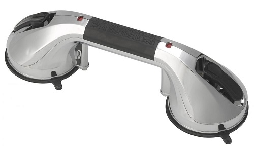 Grab Bar with Indicator Chrome-Black 