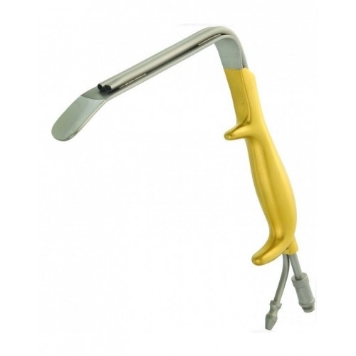 Fiber-Optic Ferriera Breast Retractor with Suction 