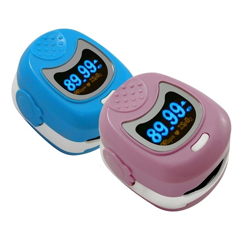  Fingertip Paediatric Pulse Oximeter Blue