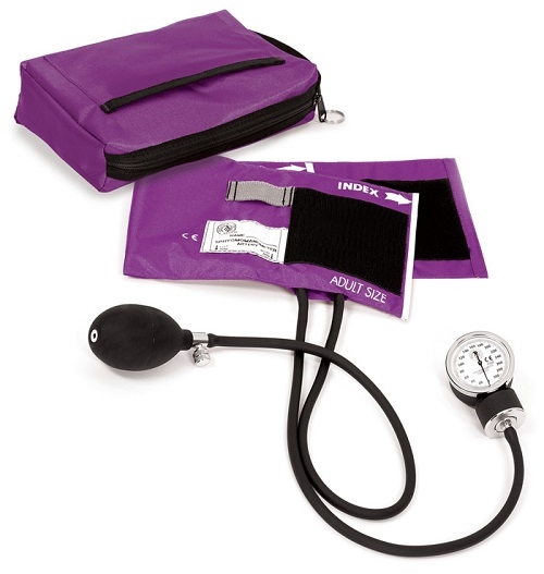 Adult Aneroid Sphygmomanometer Purple