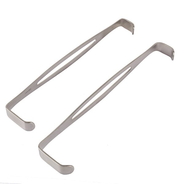 US ARMY PARKER-LANGENBECK Retractor Set of 2 21 cm