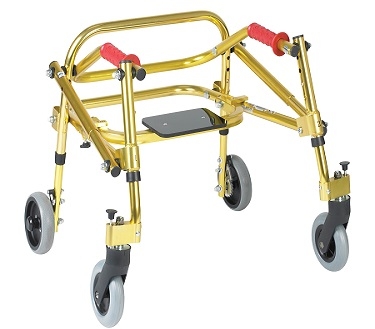 The Nimbo  Lightweight Posterior Posture Walker   Small   in  Golden Yellow 