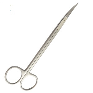 KELLY Gynecological & Abdominal Scissors Straight 18 cm