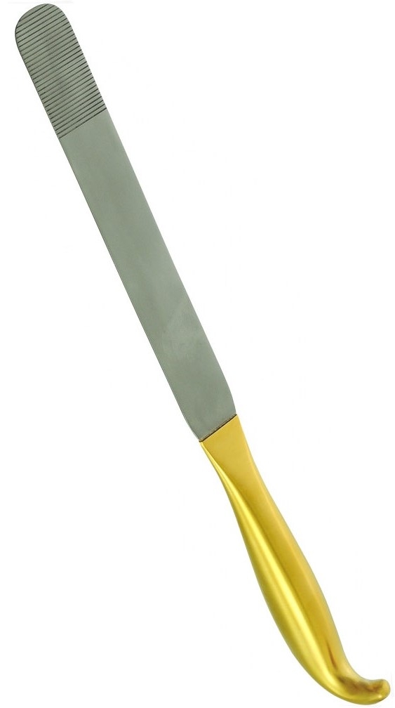  Breast Spatula with Semi Malleable Blade