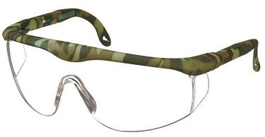 Full Frame Coloured  Protective Eyewear Camouflage