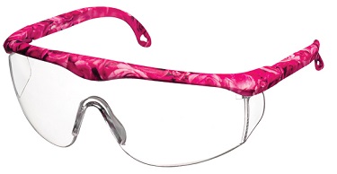 Full Frame Coloured Protective Eyewear Rose