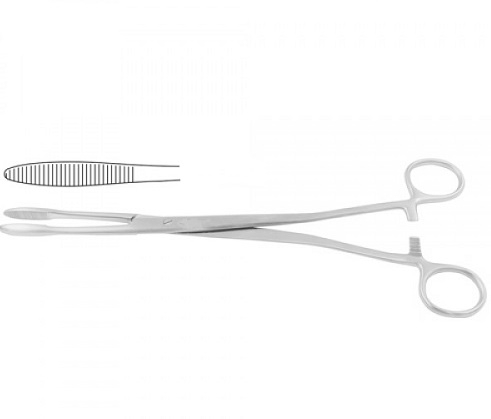 COLLIN Dressing & Cotton Swab Forceps Straight 25 cm