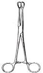 Foerster Sponge  Holding Forceps 24cm Straight
