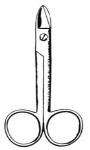 Beebee  Scissors  10cm Straight Also for Wire Cutting