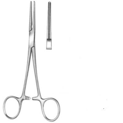 DE BAKE-RANKIN Atrauma Forceps Straight 16 cm