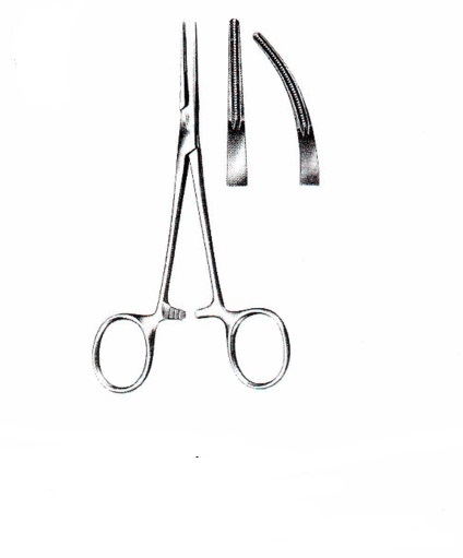DE BAKEY-KELLY Atrauma Forceps Straight 14 cm