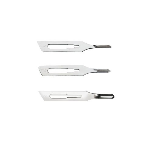 Carbon Steel Gouge Blades Sterile  Box of 50   Blade No 3