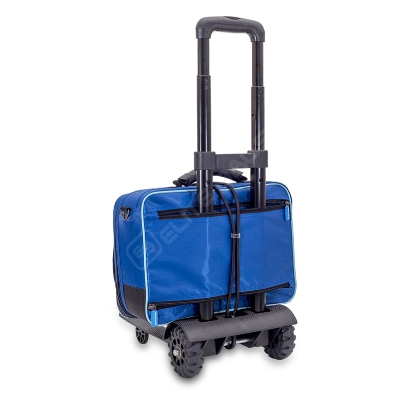 Compact Nurses Bag in Blue With Trolley 
