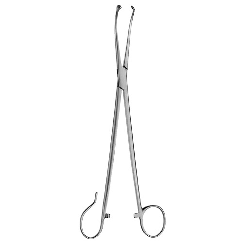 WHITE Tonsil Seizing Forceps 23 cm