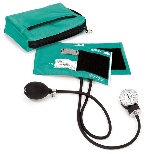 Adult Aneroid Sphygmomanometer Teal Teal