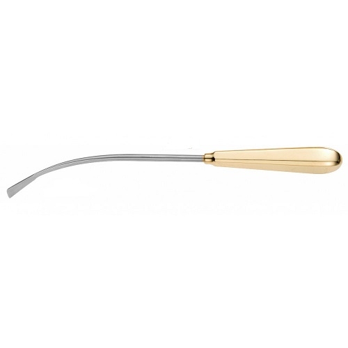  Daniel Endoscopic Forehead Nerve Dissector Half Curved 23.5 cm 