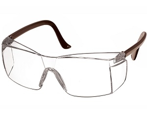  Temple Eyewear Safety Spectacles Chocolate
