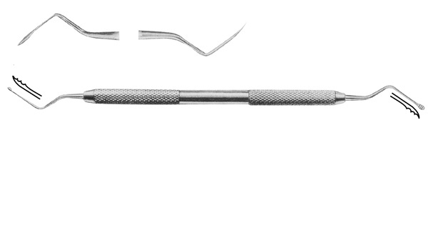  Periodontal Instrument Crane-Kaplan  Scaler