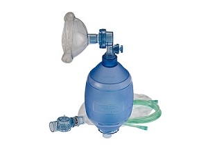Adult Disposable Resuscitator Bag OB Complete  Volume 1600 ml 