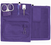Nurses Nylon Organiser Set - Purple