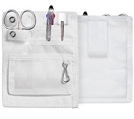 Nurses Nylon Organiser Set - White